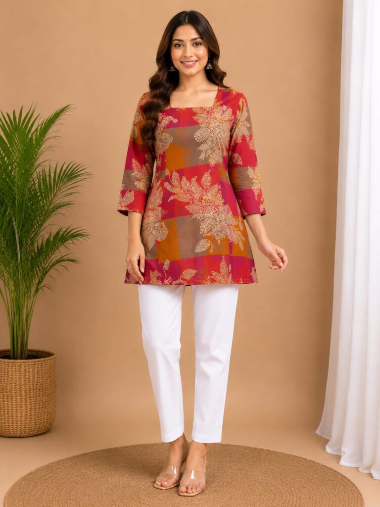 Jaipuri Short Cotton Kurti whatsapp image 2026 10 16 at 2.26.48 pm